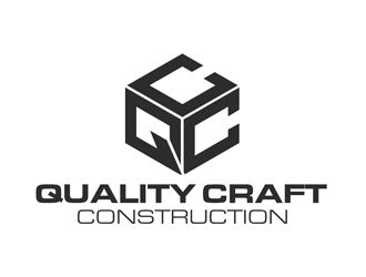 Quality Craft Construction logo design by kunejo