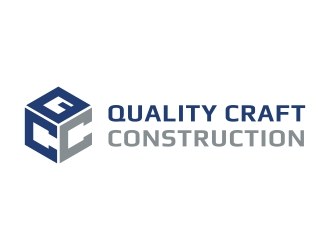 Quality Craft Construction logo design by diqly