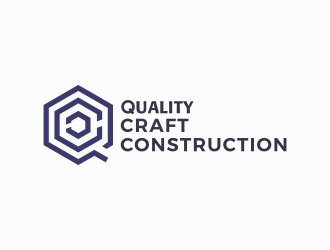 Quality Craft Construction logo design by rifted