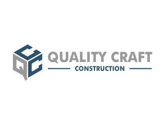 Quality Craft Construction logo design by MUNAROH