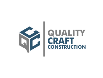 Quality Craft Construction logo design by MUNAROH