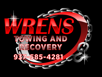 Wrens Towing And Recovery logo design by chumberarto
