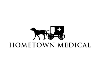 Hometown Medical logo design by chumberarto