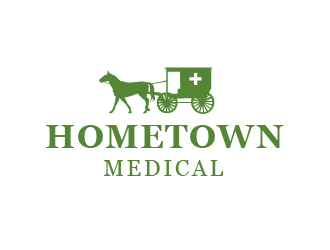 Hometown Medical logo design by chumberarto