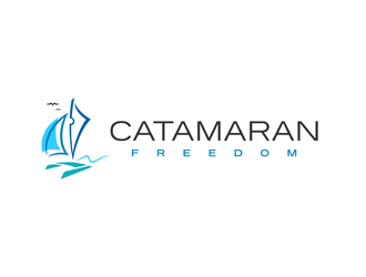 Catamaran Freedom  logo design by VhienceFX