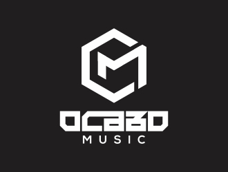 Ocabo Music logo design by rokenrol