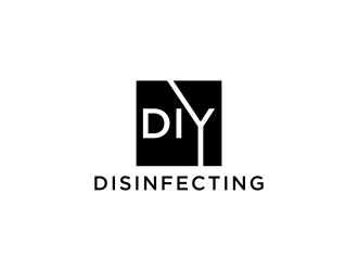 diy-disinfecting logo design by p0peye