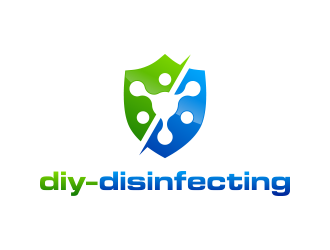 diy-disinfecting logo design by lexipej