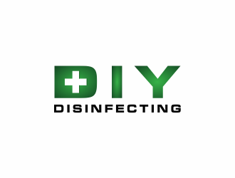 diy-disinfecting logo design by y7ce