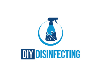 diy-disinfecting logo design by sakarep