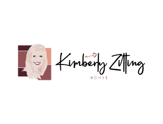 Kimberly Zitting Homes logo design by Republik