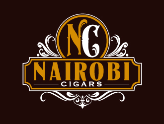 Nairobi Cigars logo design by ElonStark
