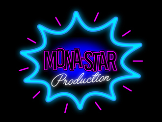 Mona-star Production logo design by DreamLogoDesign