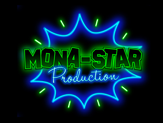 Mona-star Production logo design by DreamLogoDesign