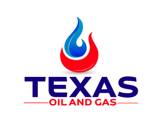Texas Oil and Gas logo design by ElonStark