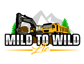 Mild to Wild, LLC logo design by ElonStark