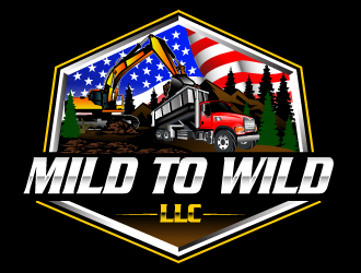 Mild to Wild, LLC logo design by Suvendu