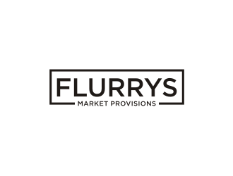 Flurrys Market   Provisions  logo design by ora_creative
