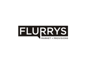 Flurrys Market   Provisions  logo design by ora_creative