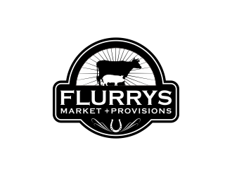 Flurrys Market   Provisions  logo design by FirmanGibran