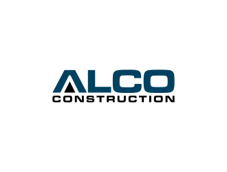 ALCO Construction logo design by p0peye