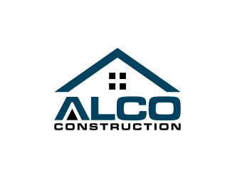ALCO Construction logo design by p0peye