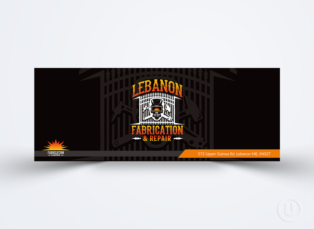 LEBANON FABRICATION & Repair logo design by Ulid