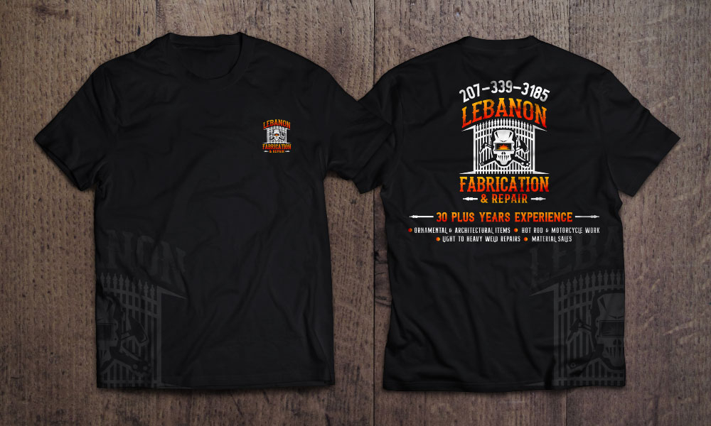 LEBANON FABRICATION & Repair logo design by Boomstudioz