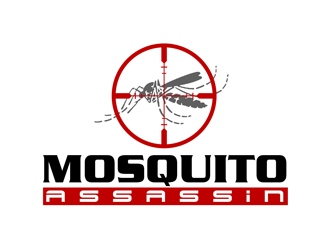 Mosquito Assassin logo design by kunejo