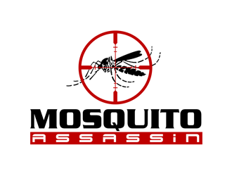Mosquito Assassin logo design by kunejo