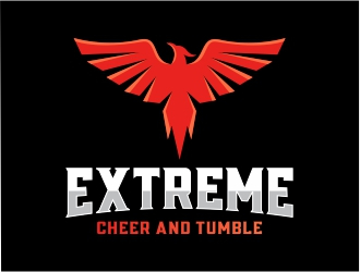 Extreme Cheer and Tumble logo design by Mardhi