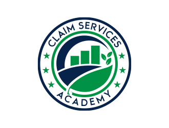 Claim Services Academy logo design by MarkindDesign