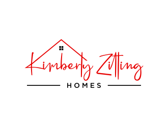 Kimberly Zitting Homes logo design by Lavina