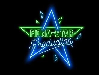 Mona-star Production logo design by gogo