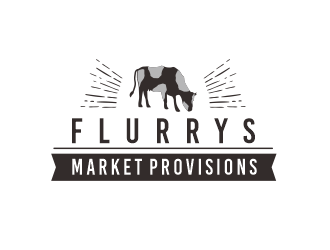 Flurrys Market   Provisions  logo design by niichan12