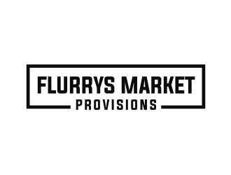 Flurrys Market   Provisions  logo design by Sheilla