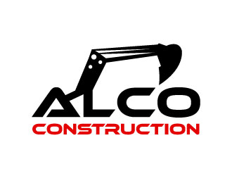 ALCO Construction logo design by aryamaity