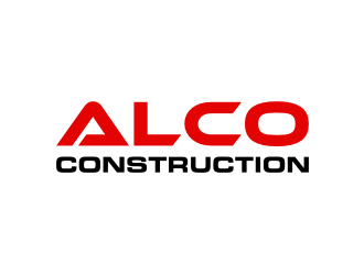 ALCO Construction logo design by GemahRipah