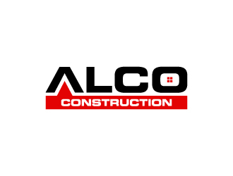 ALCO Construction logo design by wongndeso