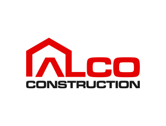 ALCO Construction logo design by pel4ngi