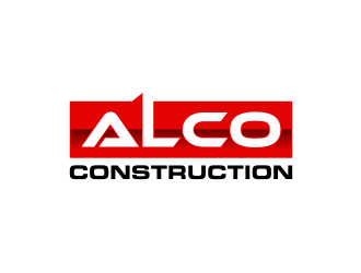 ALCO Construction logo design by GemahRipah