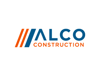 ALCO Construction logo design by gateout