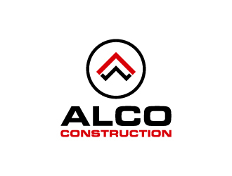 ALCO Construction logo design by sakarep