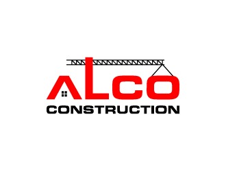 ALCO Construction logo design by sakarep