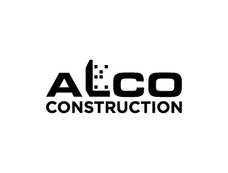 ALCO Construction logo design by sakarep