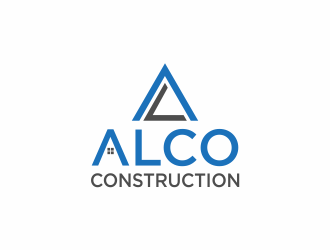 ALCO Construction logo design by bebekkwek