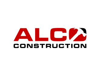 ALCO Construction logo design by lexipej
