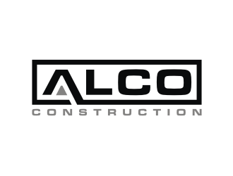 ALCO Construction logo design by ora_creative
