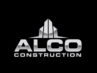 ALCO Construction logo design by ElonStark