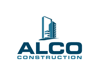 ALCO Construction logo design by ElonStark